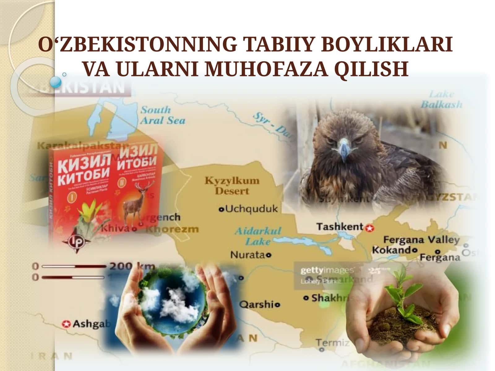 O‘ZBEKISTONNING TABIIY BOYLIKLARI VA ULARNI MUHOFAZA QILISH 1