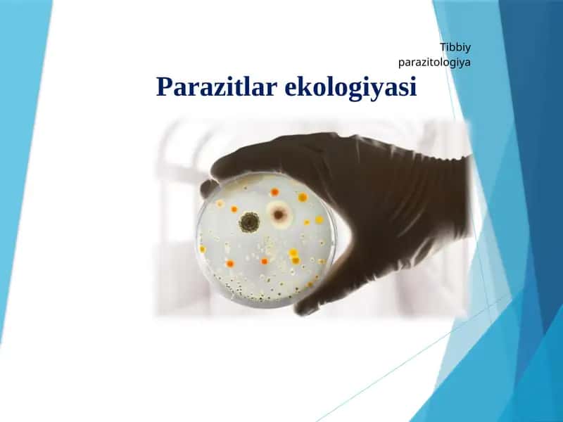 Parazitlar ekologiyasi 1
