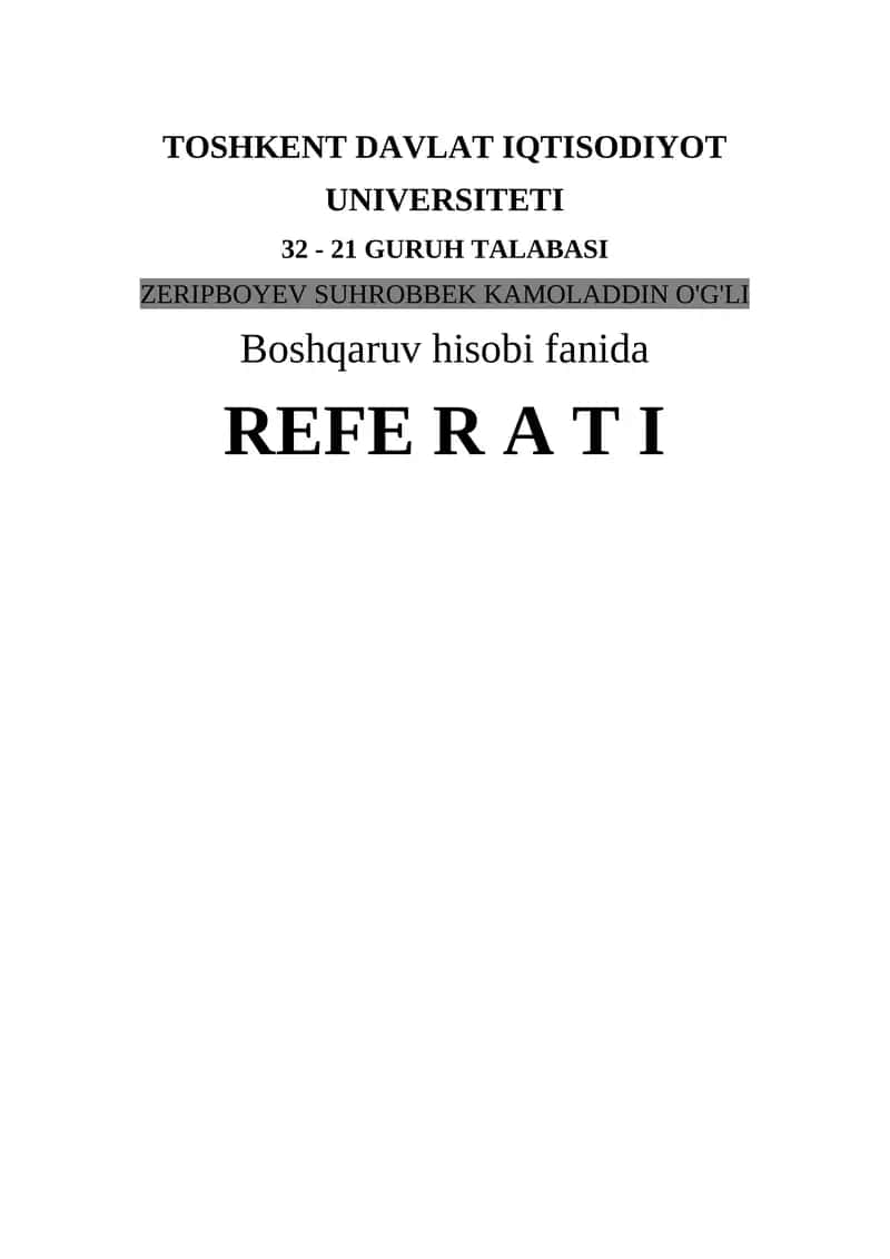 FAOLIYATNI BAHOLASHDA MOLIYAVIY VA NOMOLIYAVIY KO'RSATKICHLAR 1