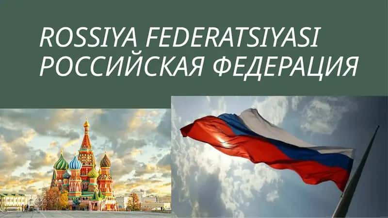 ROSSIYA FEDERATSIYASI 1