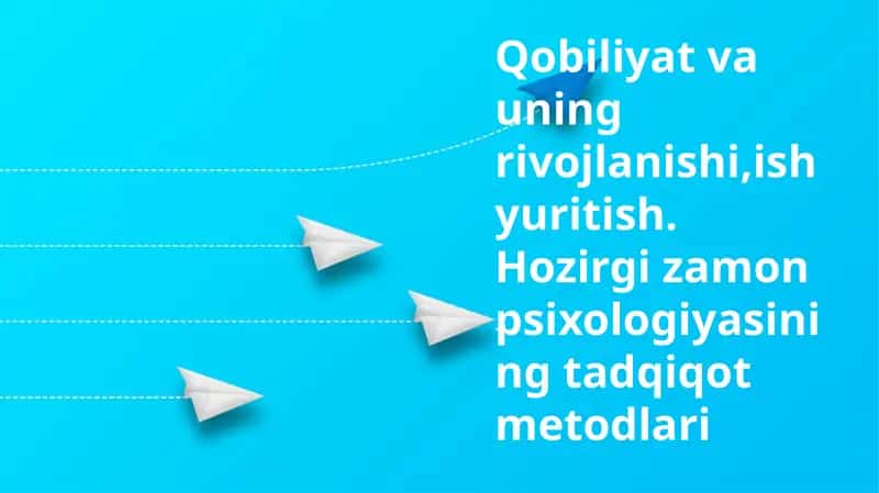 Zamonaviy Psixologik Tadqiqot Usullari 1