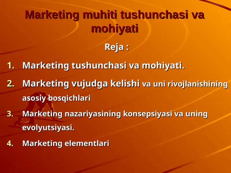 Marketing muhiti tushunchasi va mohiyati 1