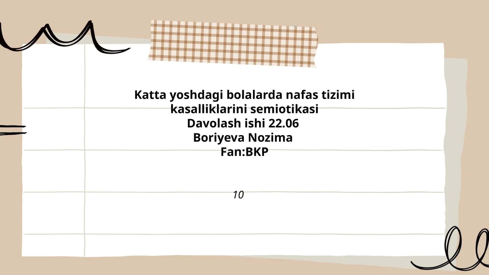 Katta yoshdagi bolalarda nafas tizimi kasalliklarini semiotikasi 1
