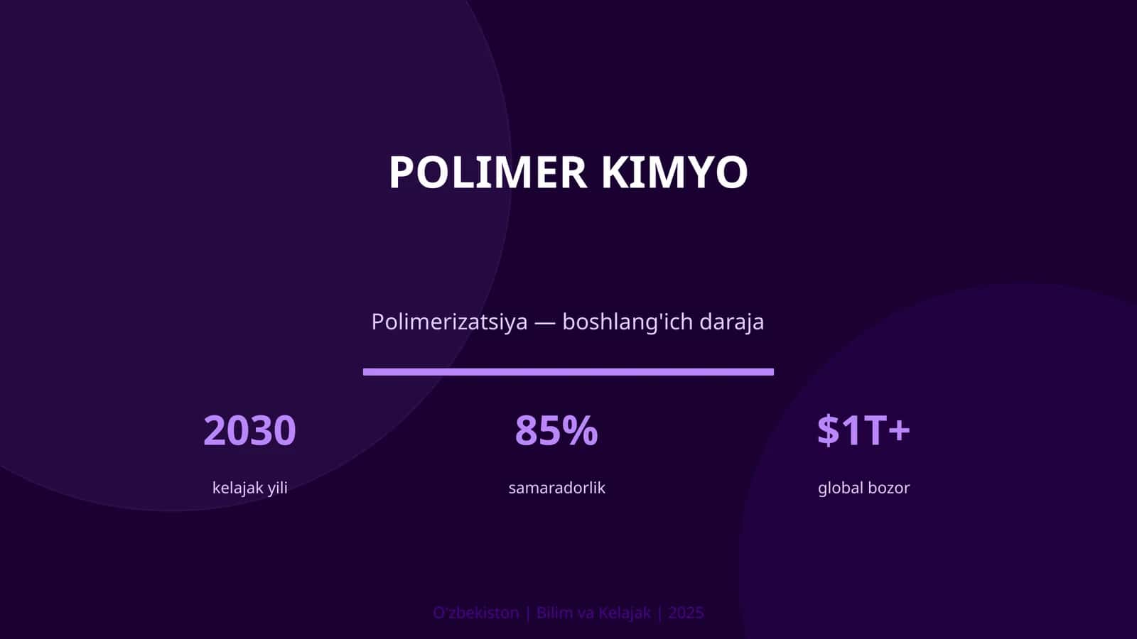 POLIMER KIMYO 1