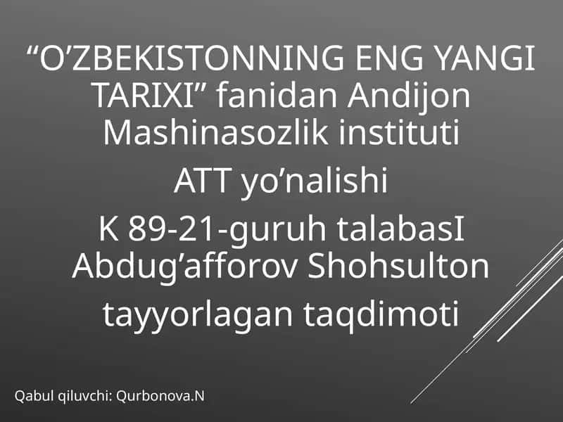 Ҳаракатлар стратегияси - Иқтисодий тараққиёт кафолати 1