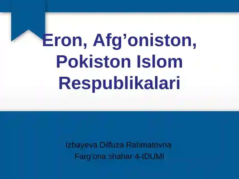 Eron Islom Respublikasi