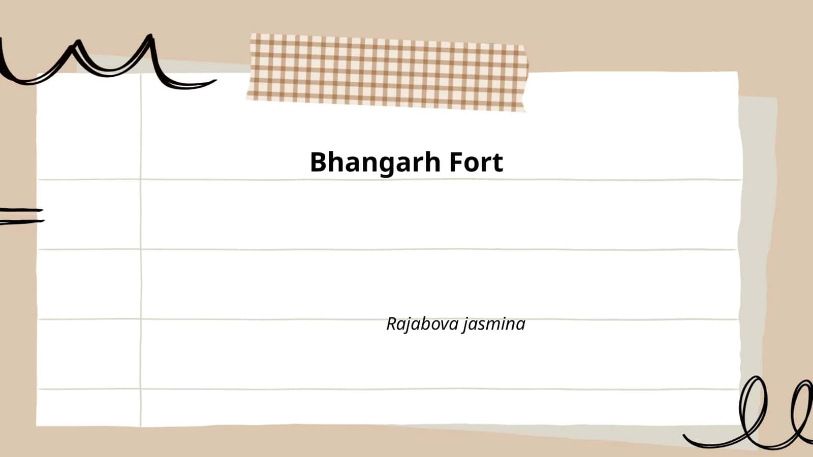 Bhangarh Fort 1