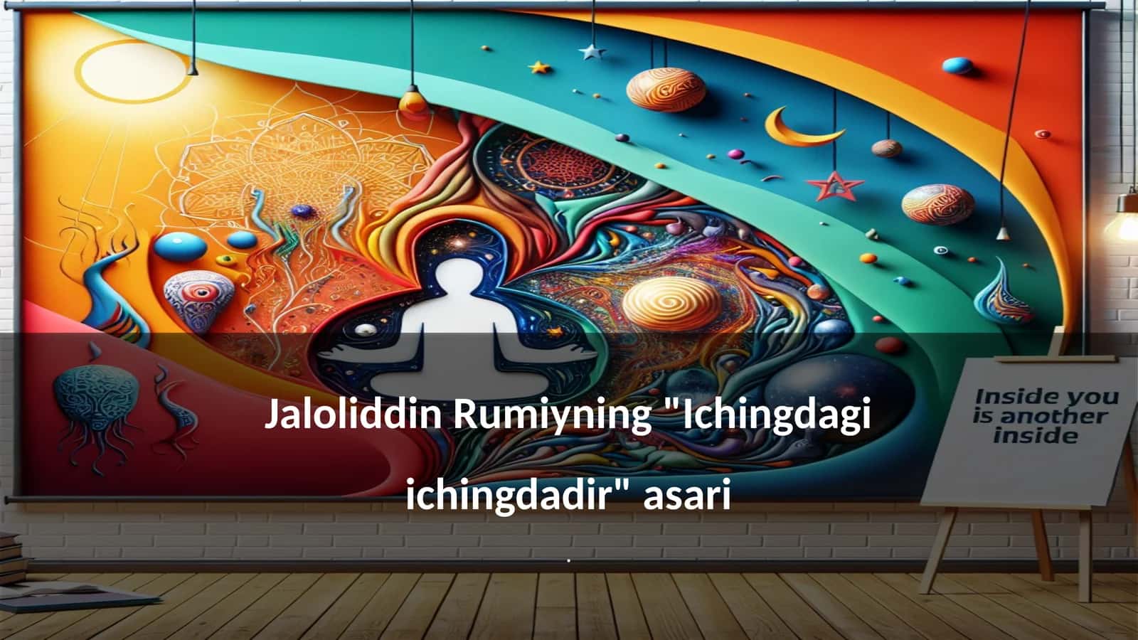 Jaloliddin Rumiyning "Ichingdagi ichingdadir" asari 1