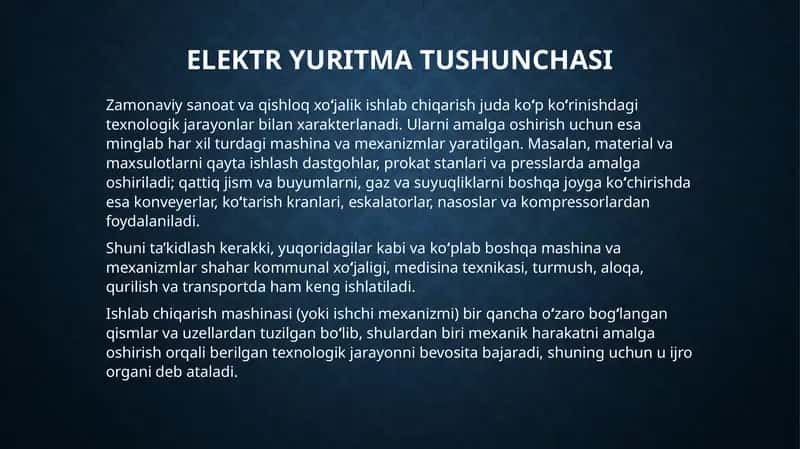 Elektr yuritma 1