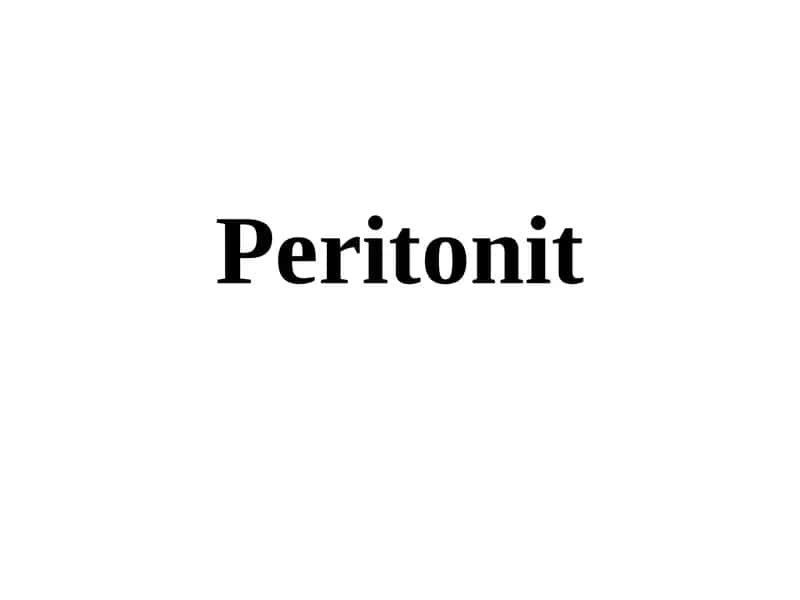 Peritonit 1