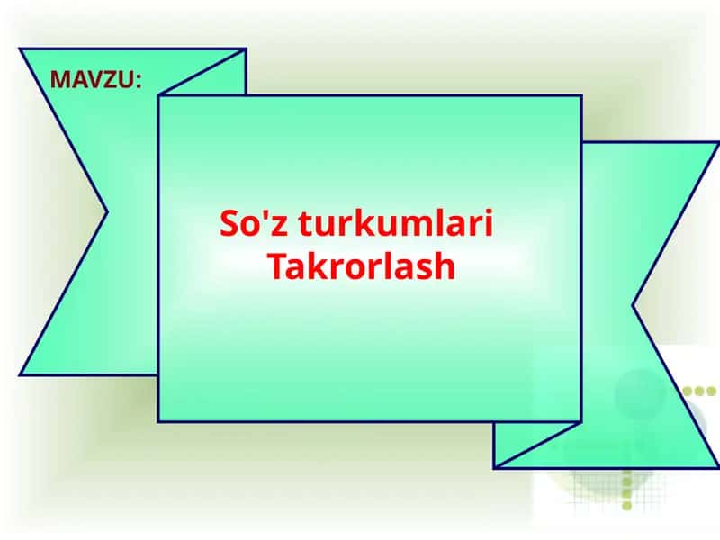 So'zturkumlari 1