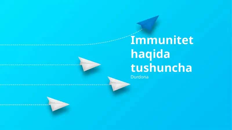 Immunitet haqida tushuncha 1