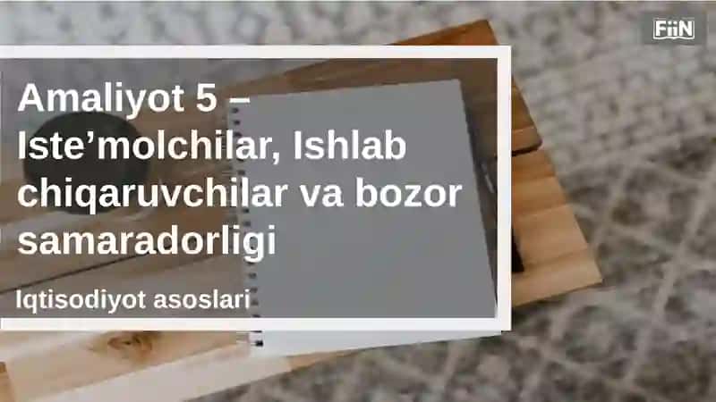 Iqtisodiyot asoslari