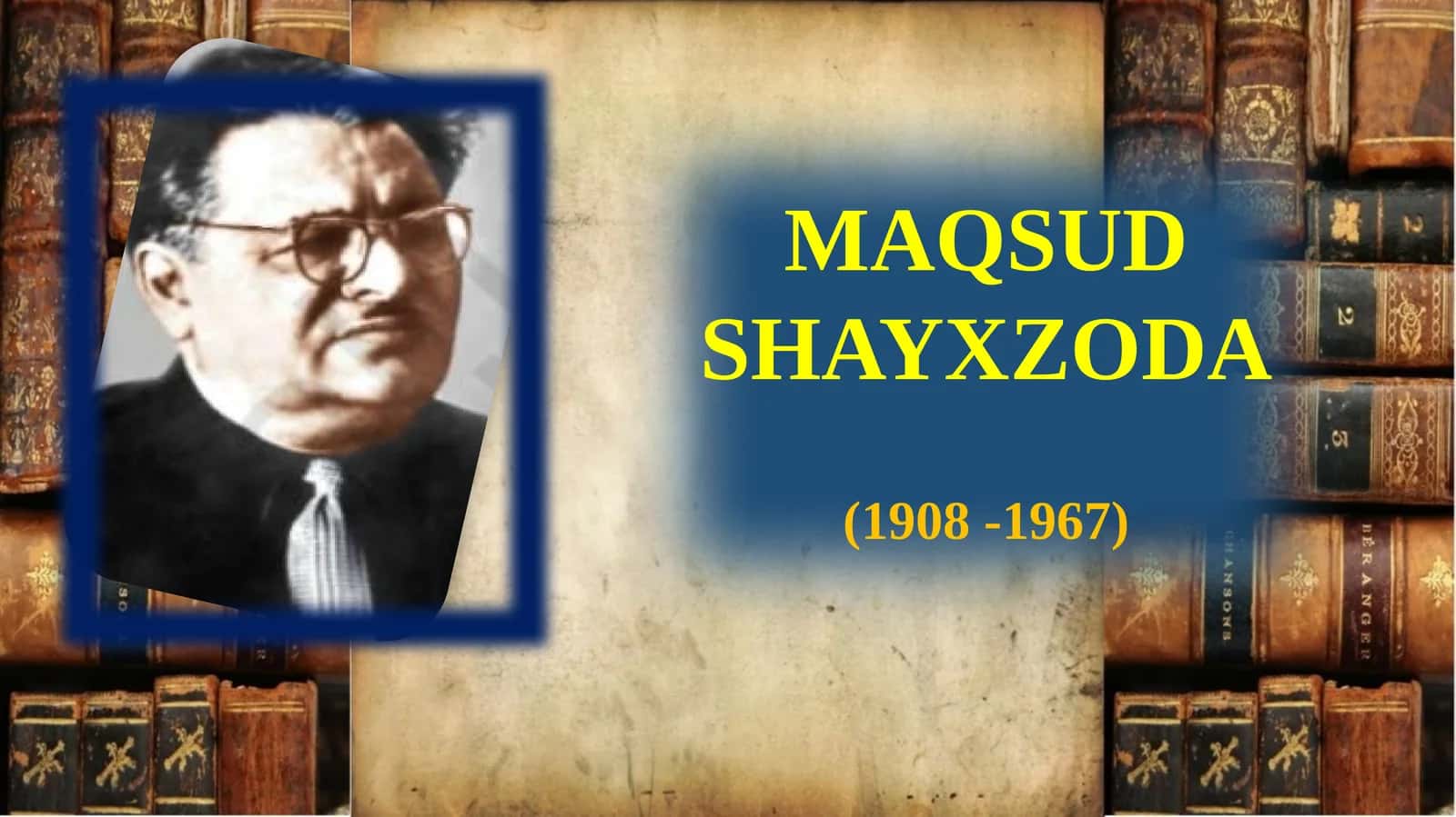 MAQSUD SHAYXZODA 1