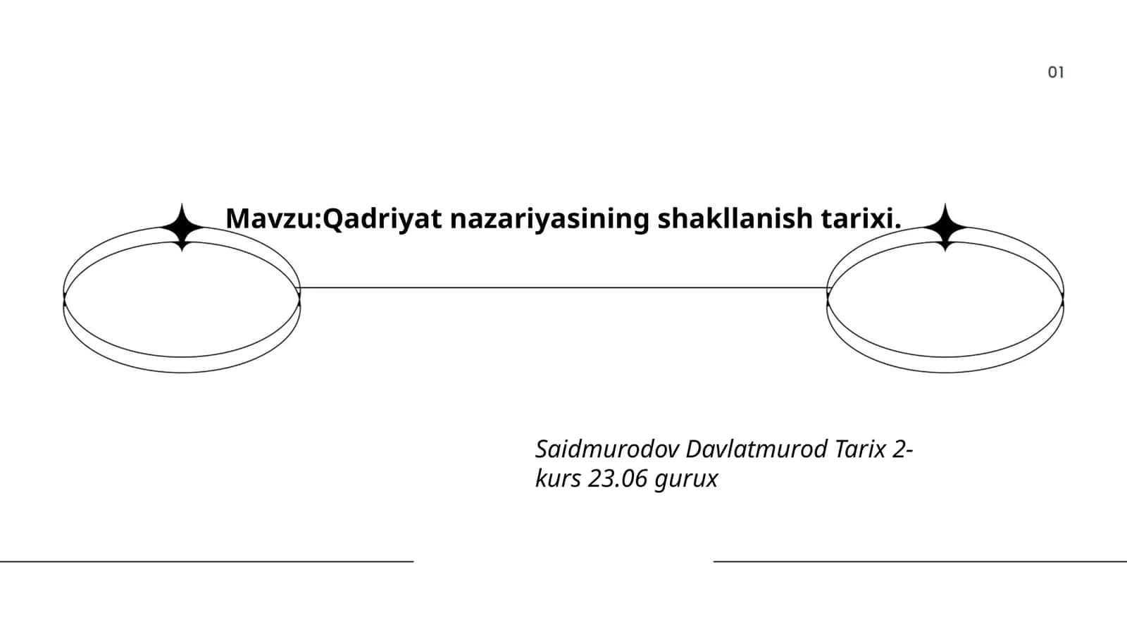 Qadriyat nazariyasining shakllanish tarixi 1