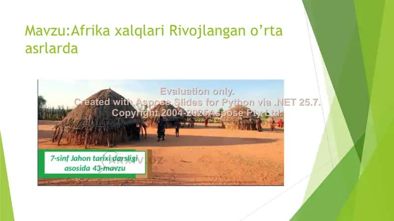 Afrika xalqlari 1