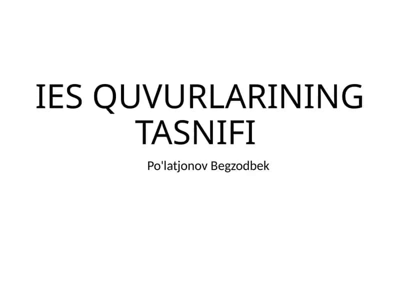 Issiklik elektr stansiyalari (IES) 1