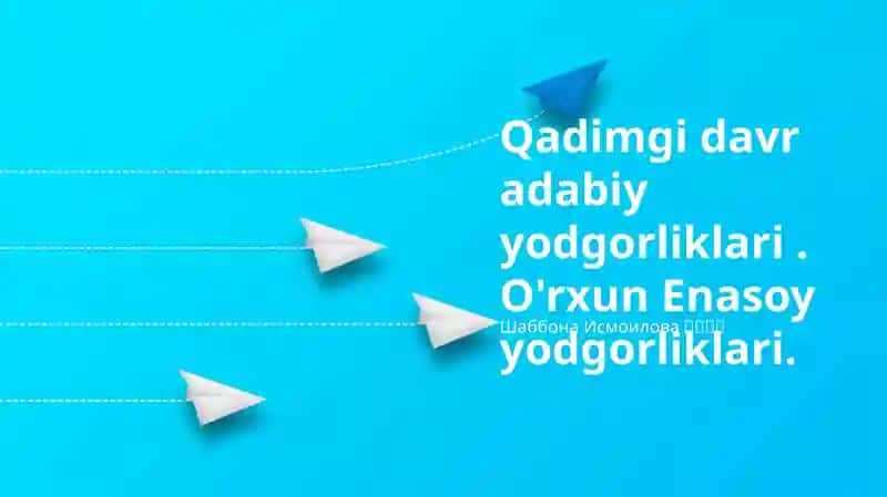 Orxon-Enisey yodgorliklari