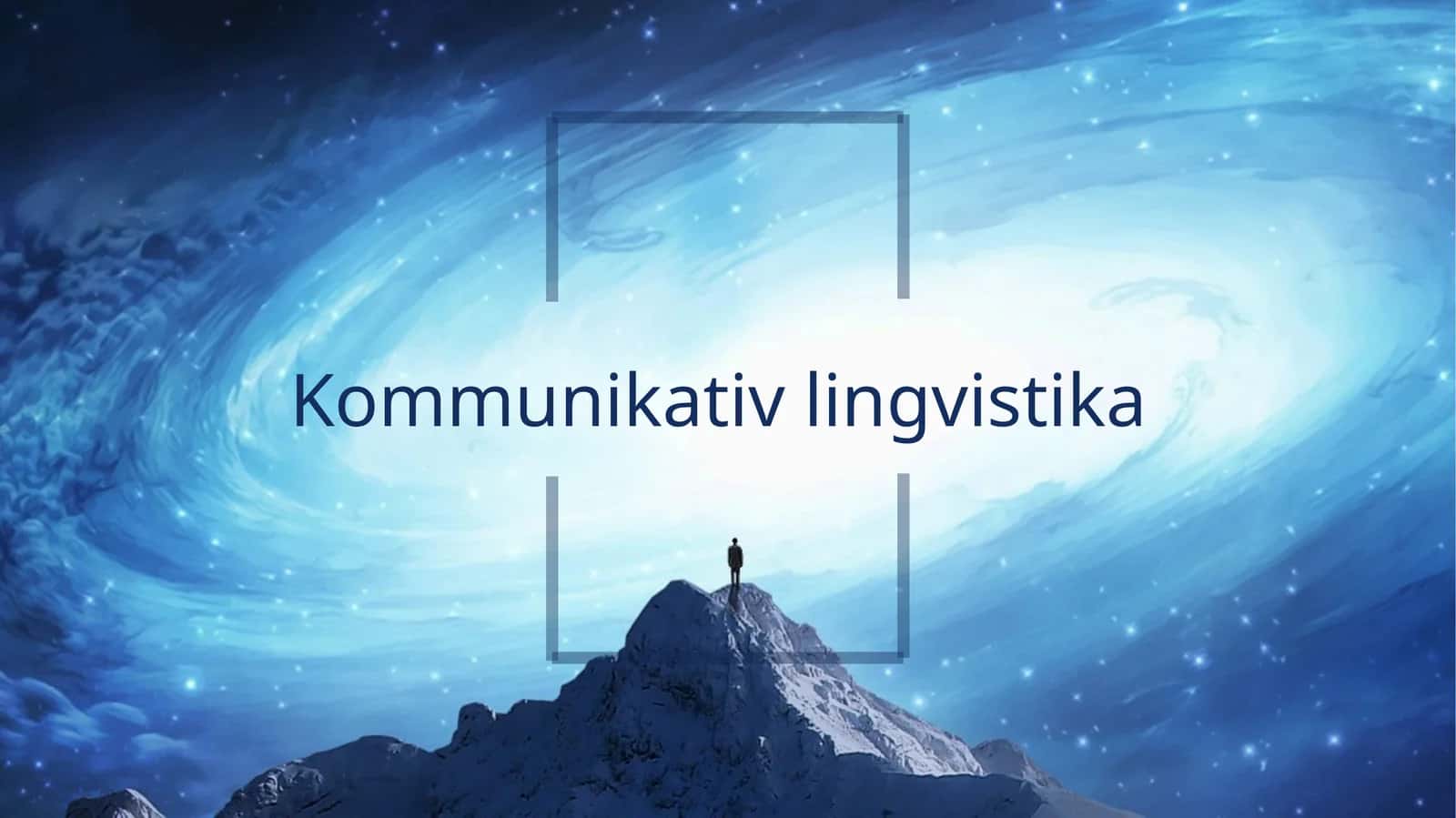 Kommunikativlingvistika 1