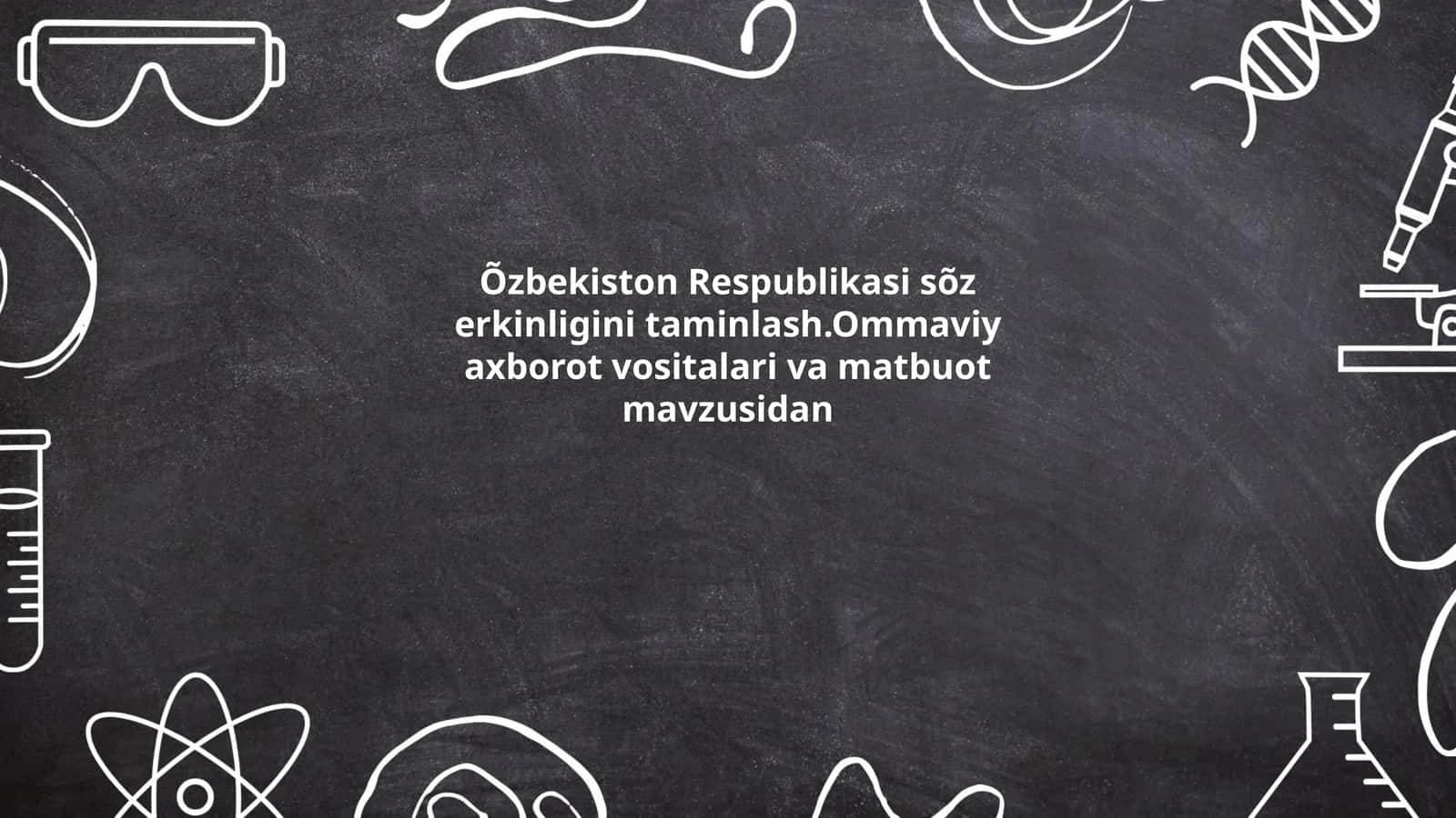 Ommaviy axborot vositalari va matbuot 1