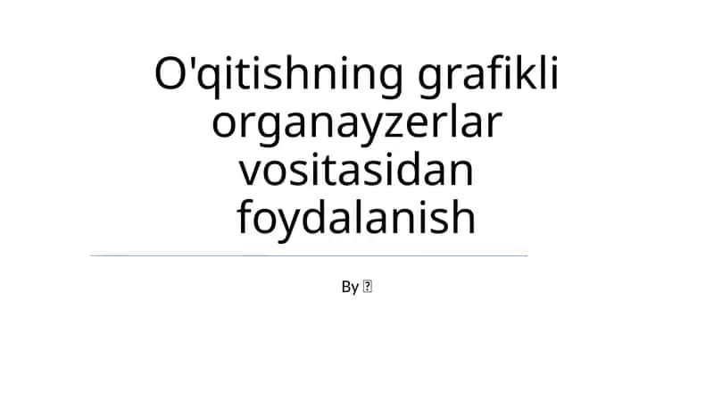 Grafik tashkilotchilarning afzalliklari 1