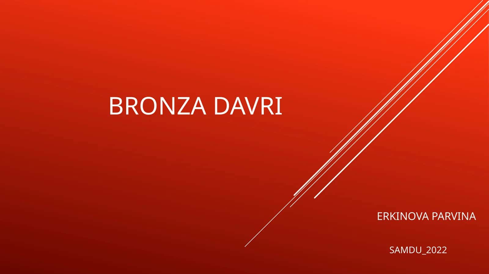 Bronza davri 1