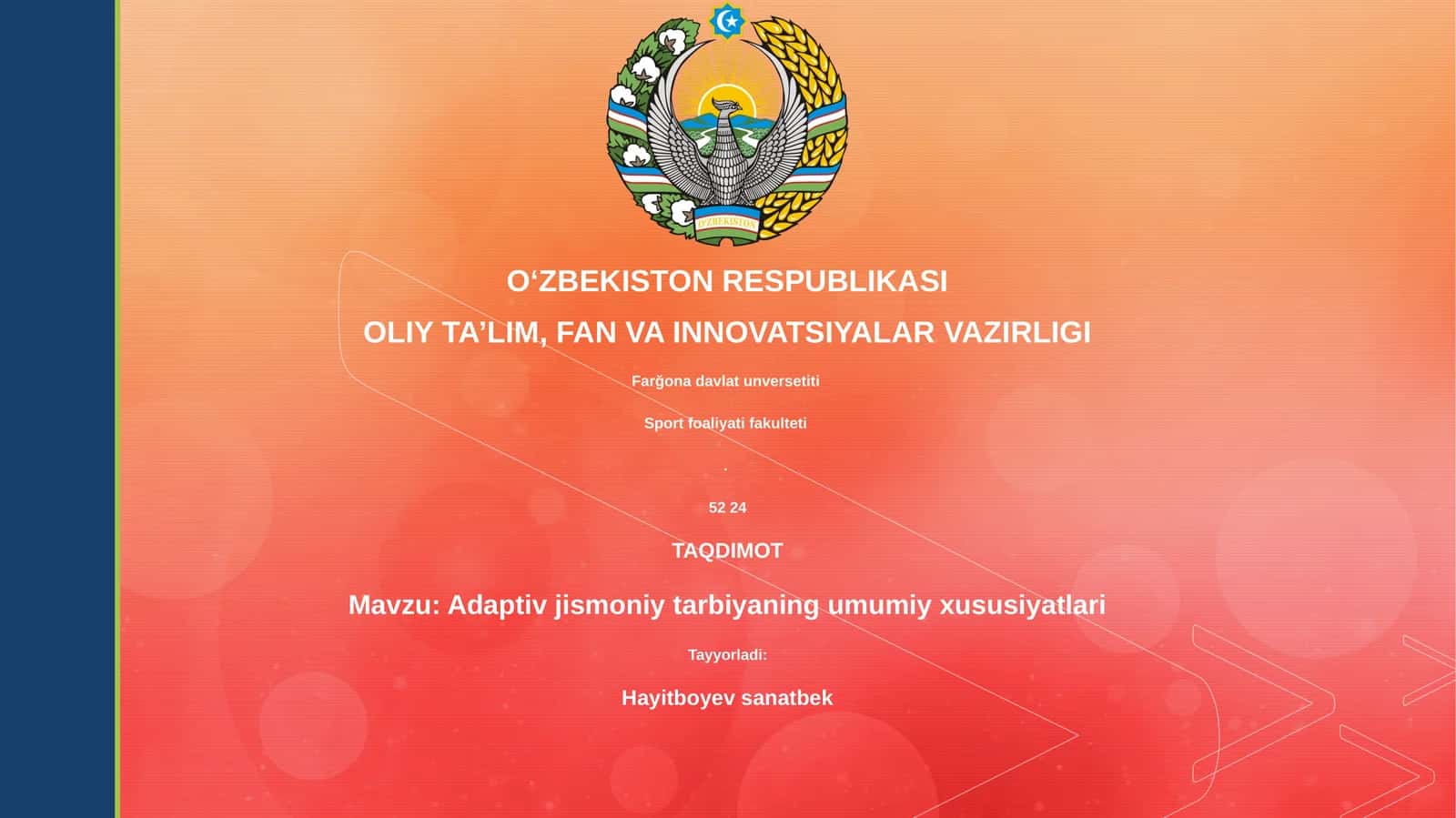 Adaptiv jismoniy tarbiya 1