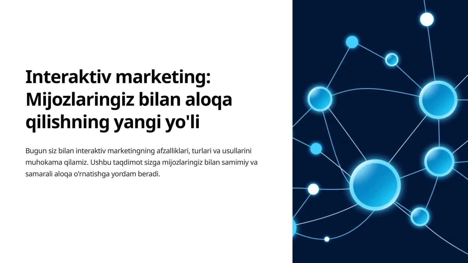 Interaktiv marketing: Mijozlaringiz bilan aloqa qilishning yangi yo'li 1