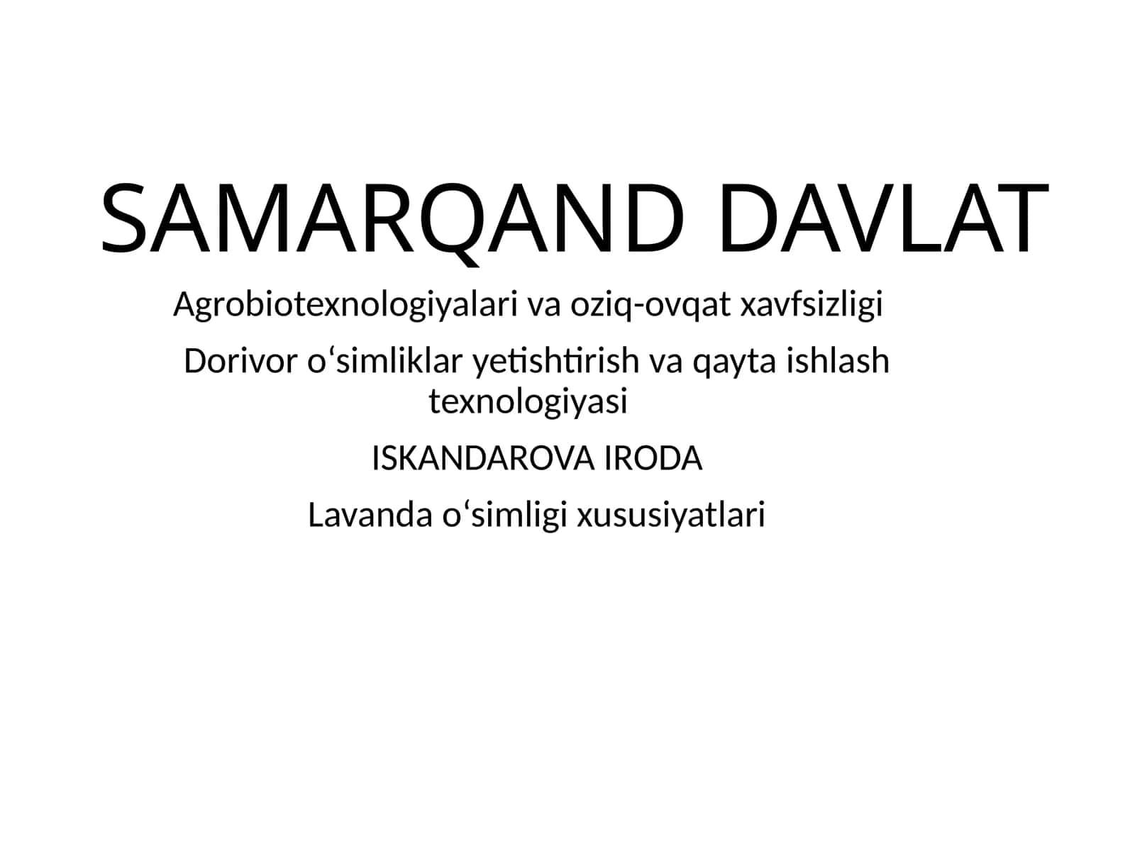 Lavanda o‘simligi xususiyatlari 1