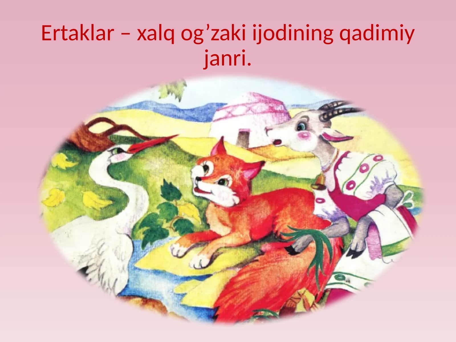 Ertaklar – xalqog’zakii jodining qadimiy janri 1