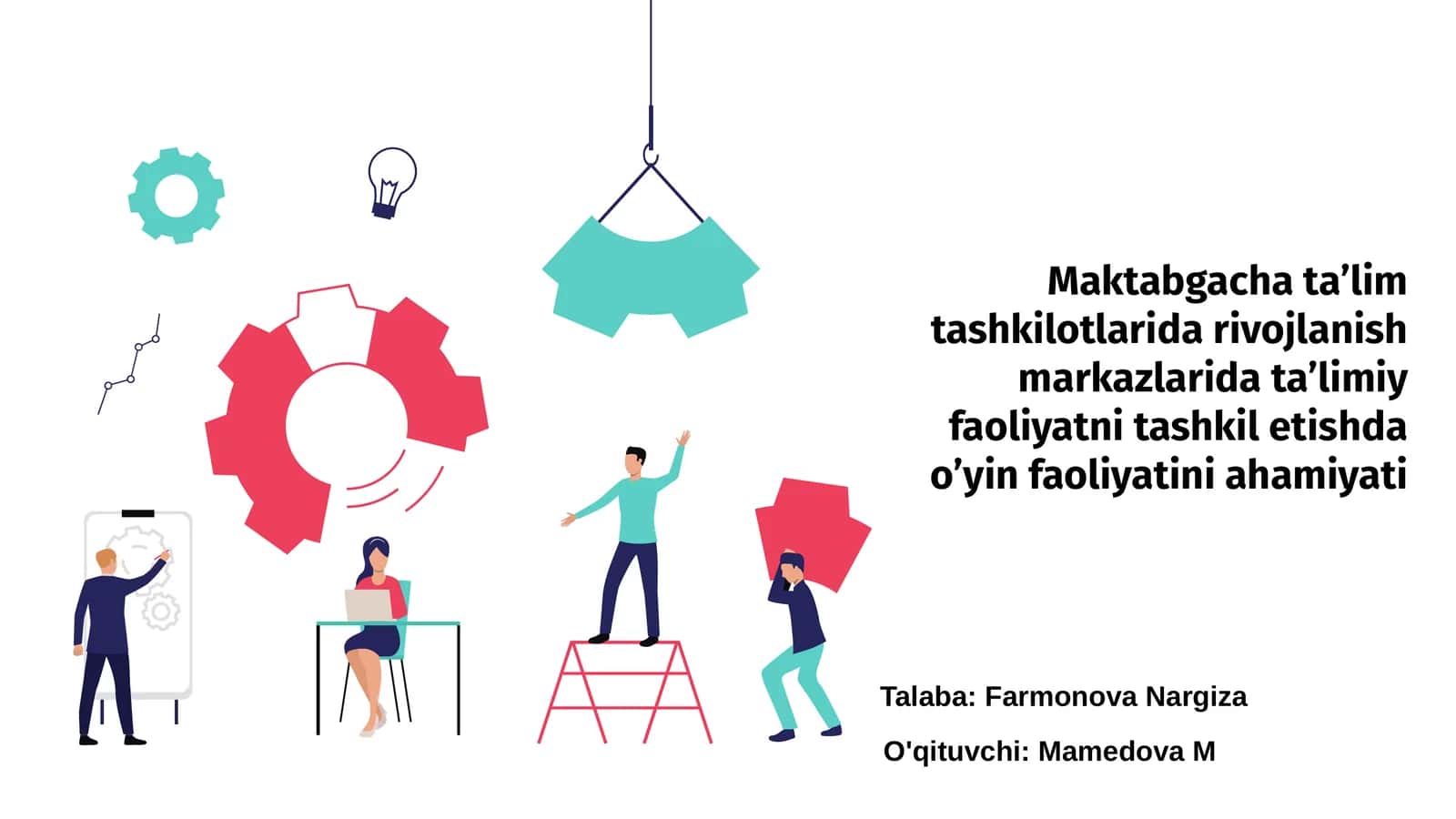 Rivojlanish markazlari va o'yin faoliyati 1