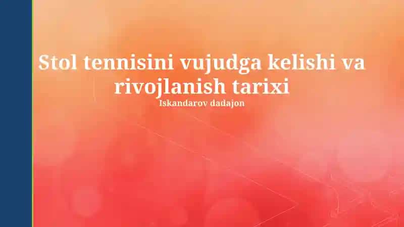 Viktoriya davri va stol tennisi ommalashuvi