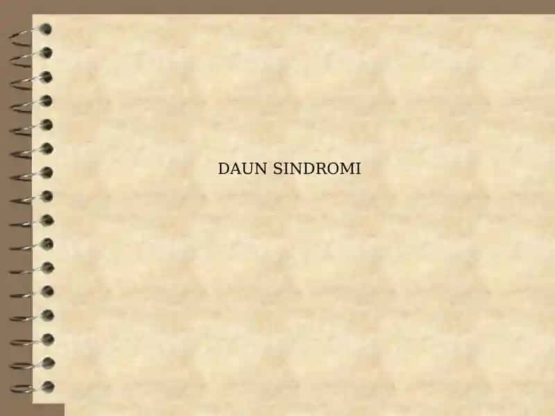 Daun Sindromi