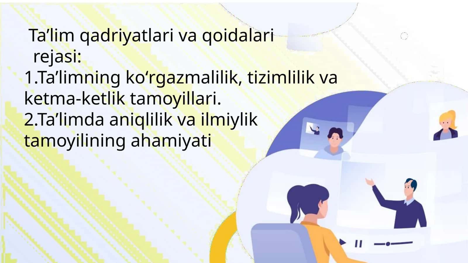Maktab ta'limining asosiy masalalari 1