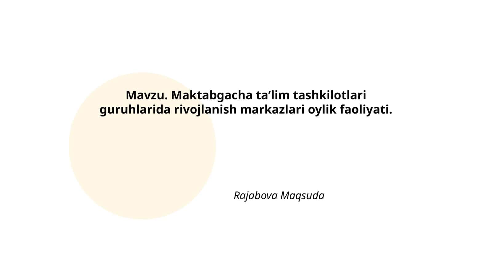 Rivojlanish markazlari: Nazariy asoslar 1