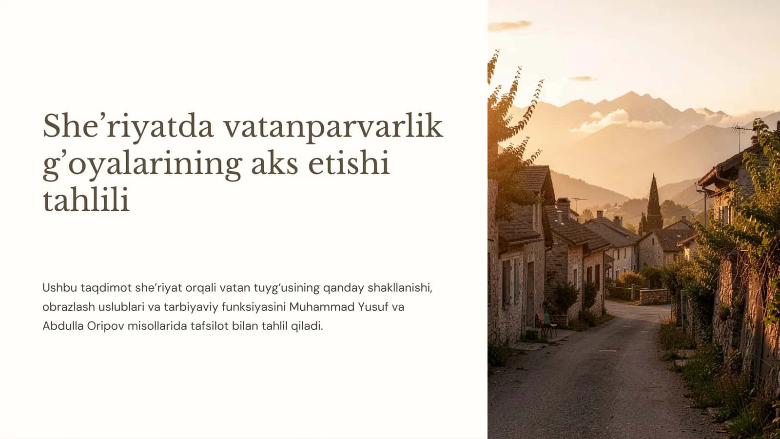 She’riyatda vatanparvarlik g’oyalarining aks etishi tahlili 1