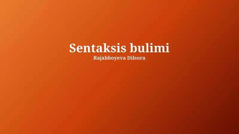 Sentaksis bulimi 1