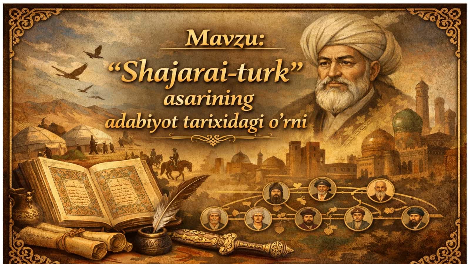 Abulg‘ozi Bahodirxon XVII asrda Xiva xonligining hukmdori 1
