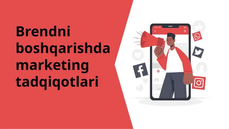 Brendni boshqarishda marketing tadqiqotlari 1