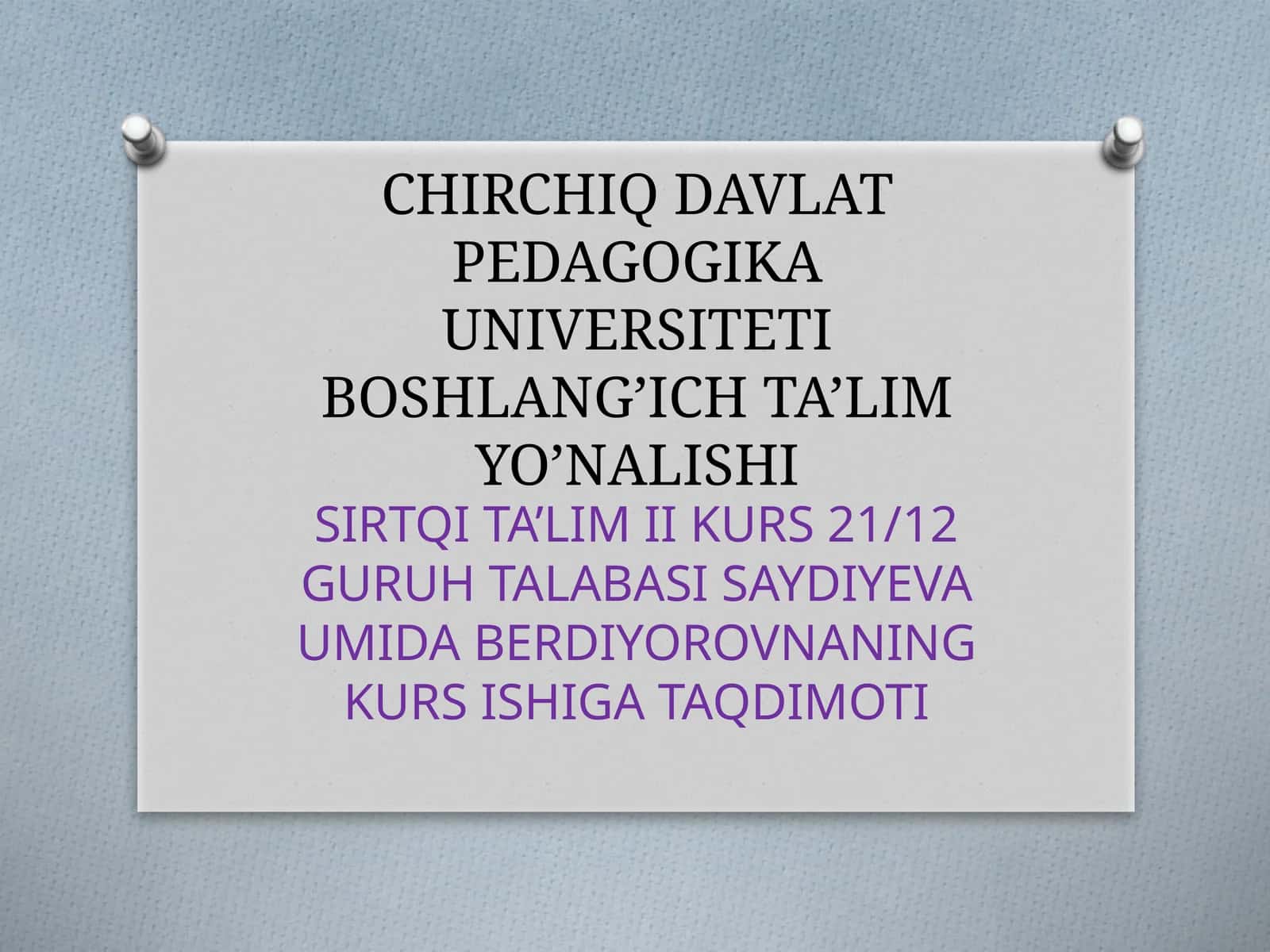 SINFDAN TASHQARI ASOSIY BOSQICH DARSLARINI TASHKIL ETISH (3-SINF) 1