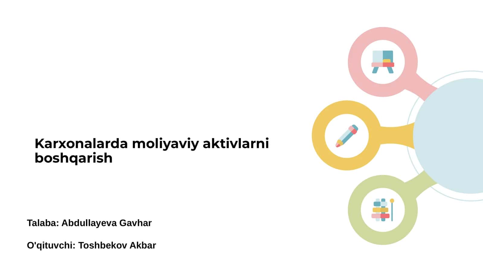 Moliyaviy aktivlar 1
