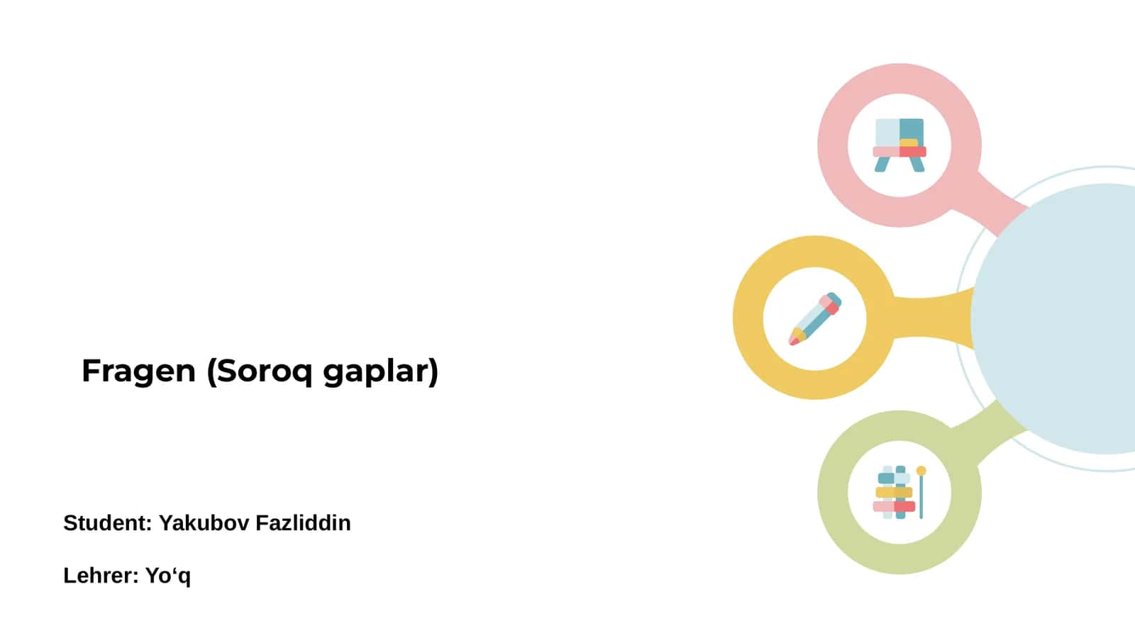 Fragen (Soroq gaplar) 1