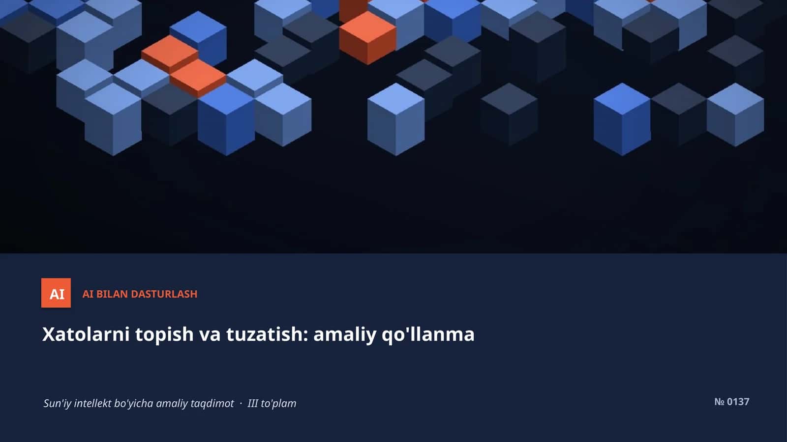 AI BILAN DASTURLASH 1