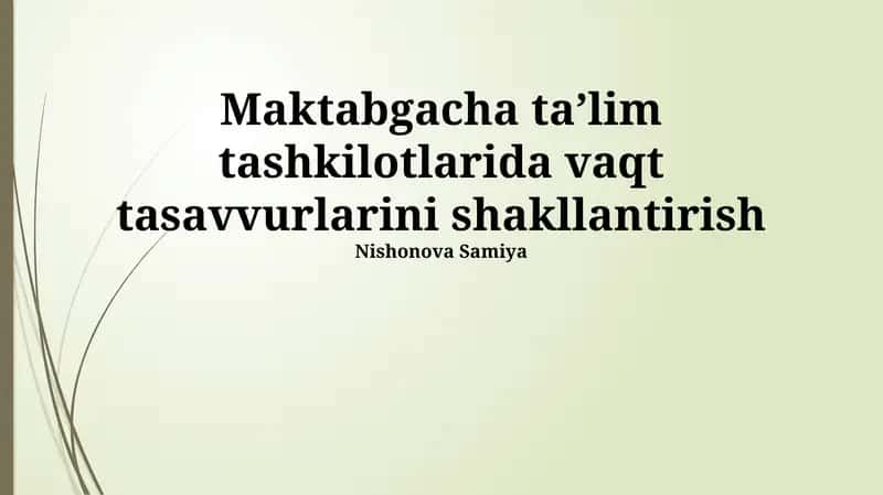 Samarali ta’lim uslublari 1