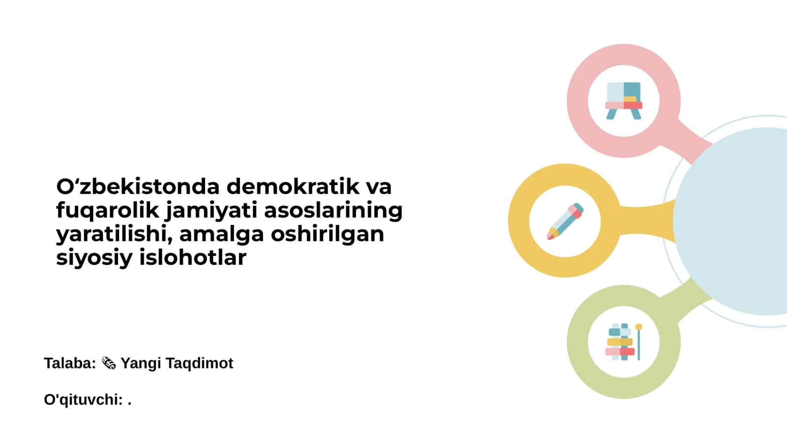 Oʻzbekistonda Demokratik Jamiyat Muhimligi 1