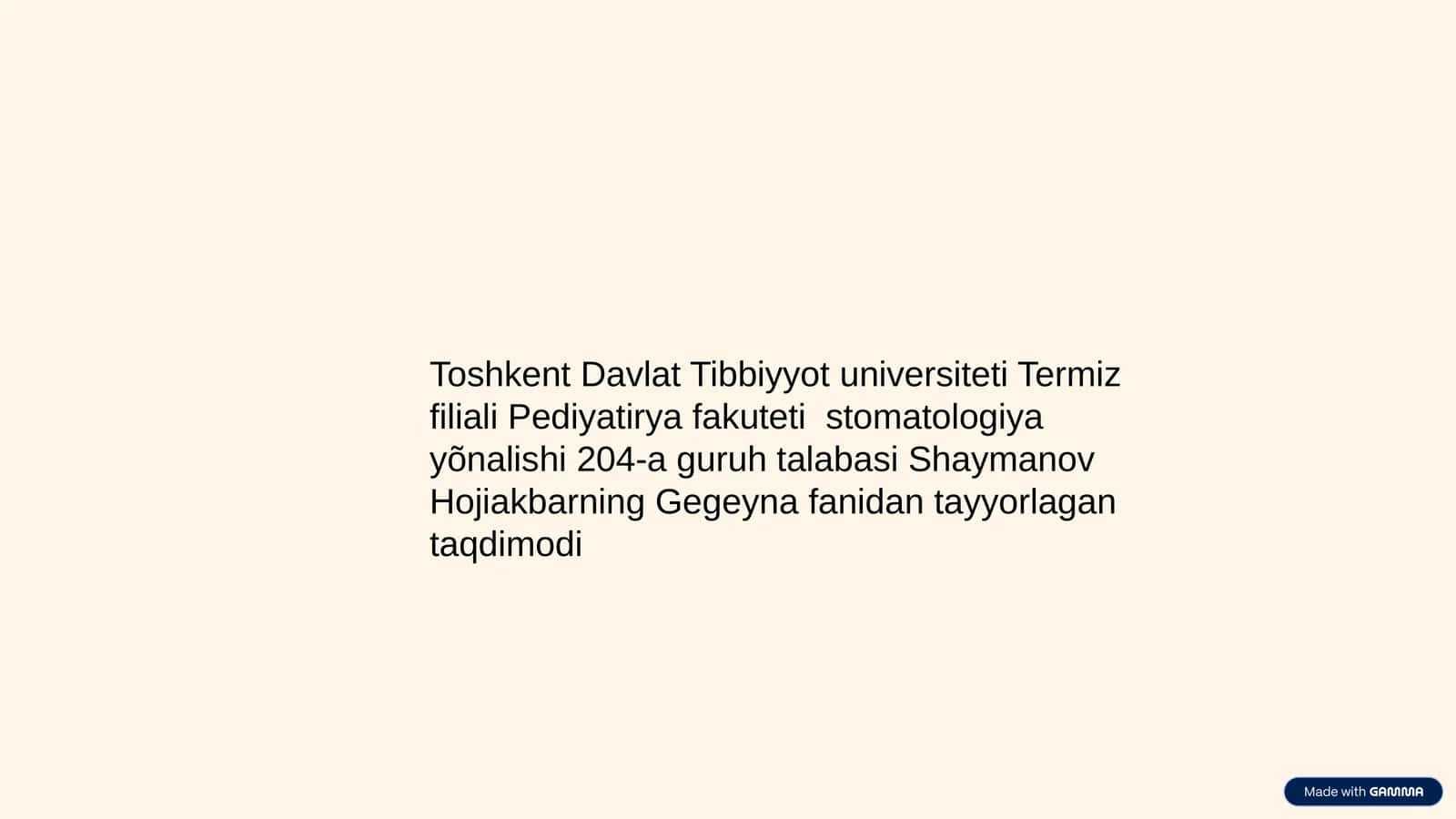 Gegeynafanidantayyorlagantaqdimodi 1