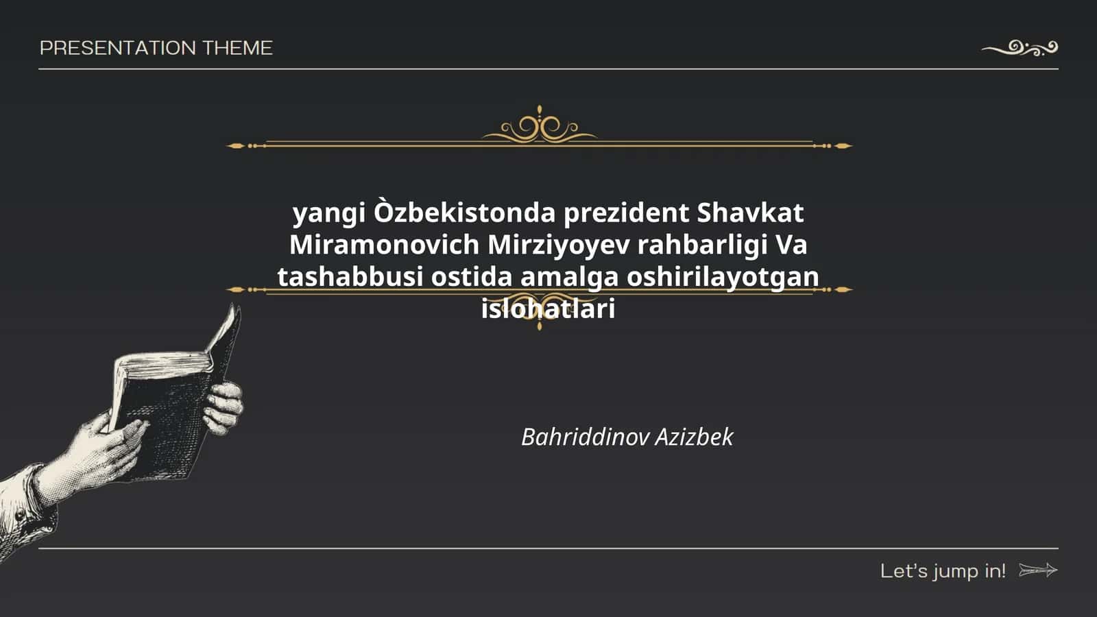 Yangi O'zbekistonning Taraqqiyot Strategiyasi 1
