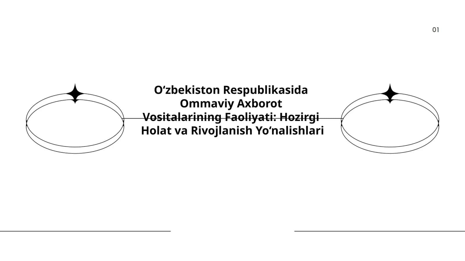 O‘zbekiston Respublikasida Ommaviy Axborot Vositalarining Faoliyati 1