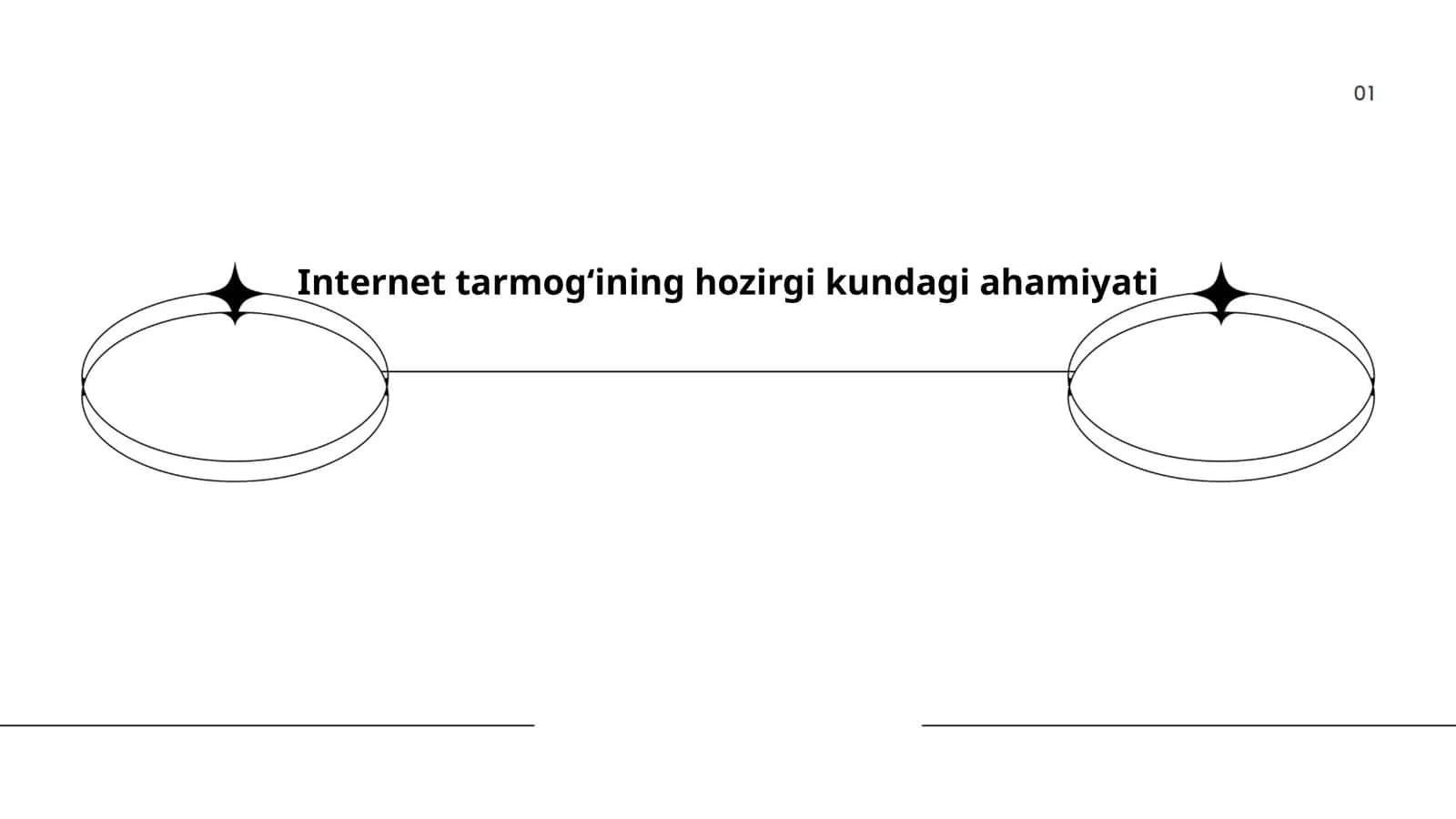 Internet tarmogʻining hozirgi kundagi ahamiyati 1
