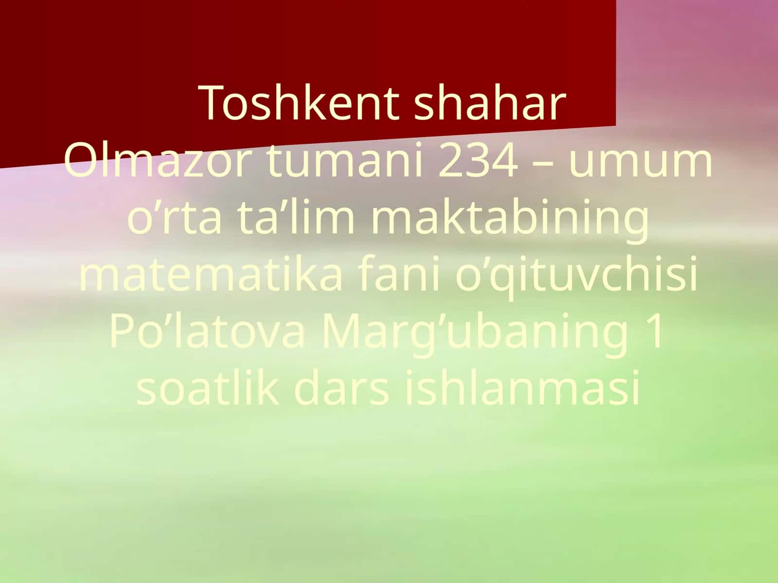 Чизикли функция. Функциянинг аникланиш ва кийланиш вакий матлар сохаси 1